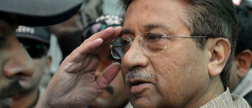 Pakistans Ex-Militärmachthaber Pervez Musharraf 