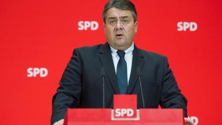 Der SPD-Vorsitzende und Bundeswirtschaftsminister Sigmar Gabriel. 