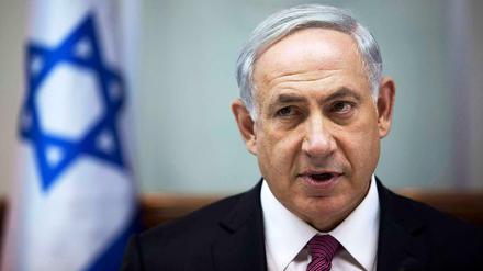 Benjamin Netanjahu, Regierungschef von Israel.
