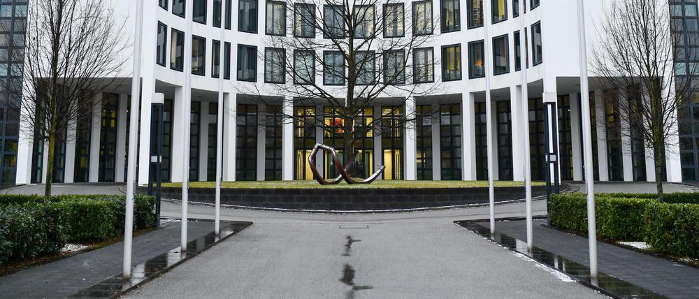 Das Gebäude der Bundesanwaltschaft in Karlsruhe.