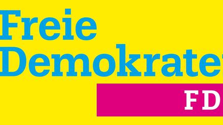 Das neue FDP-Logo. Die Liberalen wollen auf potentielle Wähler netter wirken.