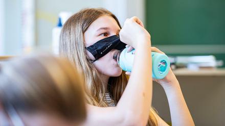 Das Bundesland Nordrhein-Westfalen startete mit Maskenpflicht nach den Sommerferien wieder in den Regel-Schulbetrieb.