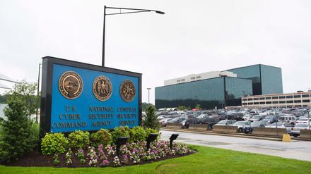 Das NSA-Hauptquartier in Fort Meade, Maryland, USA.