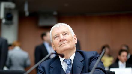 Otto Schily (SPD) führte als von 1998 bis 2005 das Bundesinnenministerium.