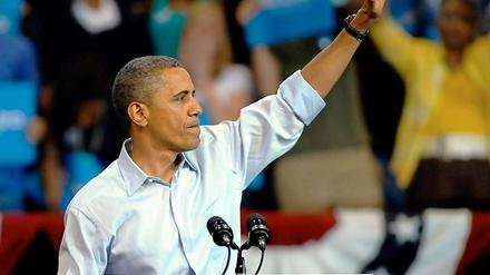 Mit zwei großen Wahlkampfveranstaltungen hat US-Präsident Barack Obama offiziell den Wahlkampf eingeleitet.