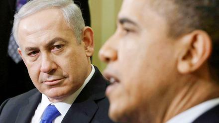 Obama und Netanjahu zeigten demonstrative Nähe.