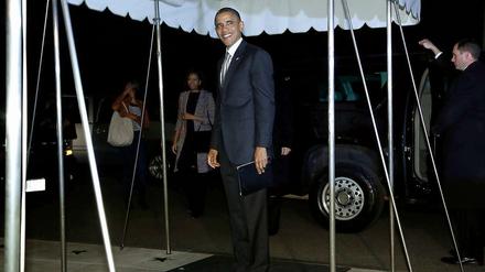 Barack Obama kehrt ins Weiße Haus zurück.