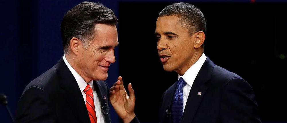 Romney ist Mormone, Obama ist schwarz: Damit sind beide Kandidaten keine "WASPs". Ein Novum im amerikanischen Wahlkampf. 