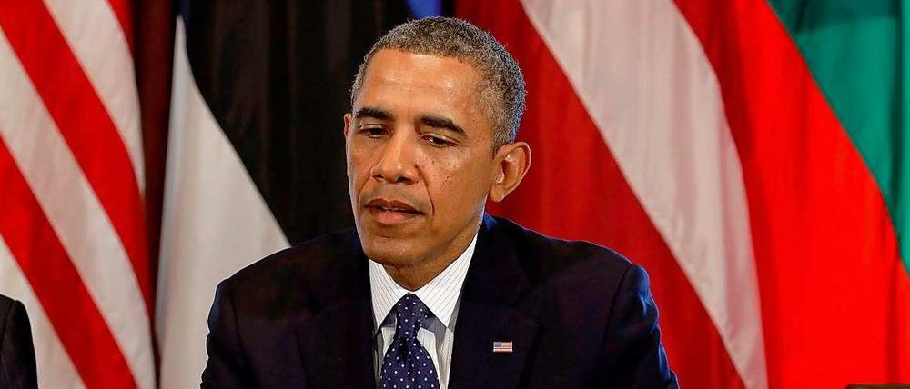 Barack Obama hat am Samstagabend eine Entscheidung für eine Militäraktion gegen Syrien getroffen. Einen genauen Zeitpunkt nannte er nicht.