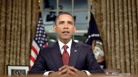 Rede an die Nation. US-Präsident Obama will sich nun verstärkt um die Wirtschaft kümmern.
