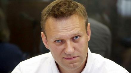 Der russische Blogger und Oppositionspolitiker Alexej Nawalny-