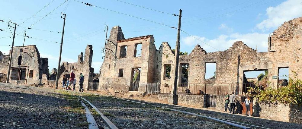 Ort der Erinnerung: In Oradour-sur-Glane töteten SS-Mitglieder Frauen, Kinder und Männer.