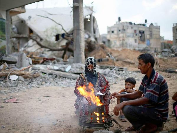 In Gaza schweigen die Waffen.