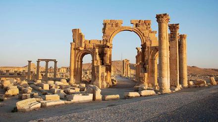 Die antike Stadt Palmyra ist vom IS eingenommen worden.