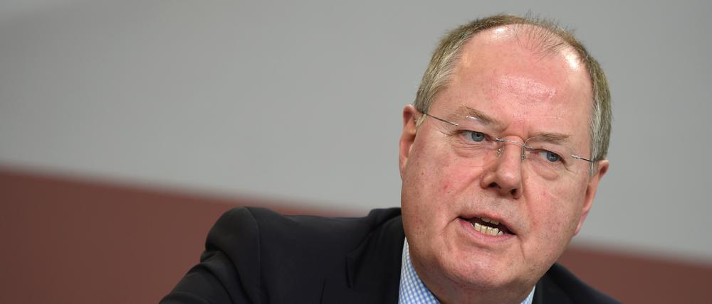 Der SPD-Bundestagspolitiker Peer Steinbrück zieht sich aus einem umstrittenen Ukraine-Projekt wieder zurück