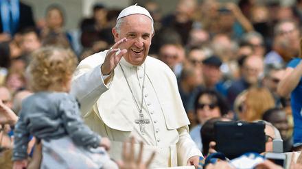 Die Armen und Schwachen im Blick. Europa dürfe sich nicht abschotten und müsse menschlich bleiben, mahnt Papst Franziskus.
