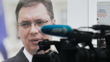 Wahlsieger. Aleksandr Vucic hat sich die Zustimmung zu ungeliebten Reformen geholt.