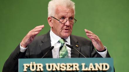 Winfried Kretschmann (Grüne), Ministerpräsident von Baden-Württemberg, will das Flüchtlingspaket unterstützen.