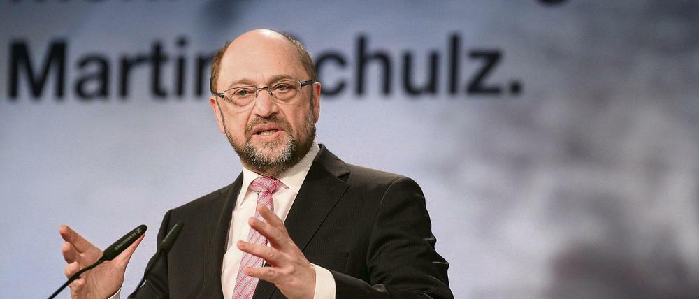 SPD-Kanzlerkandidat Martin Schulz zweifelt an seinem Wahlsieg