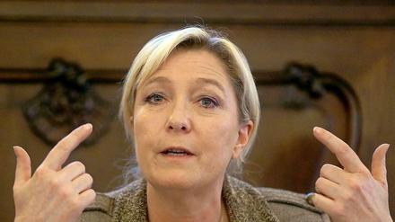 Die Vorsitzende des rechtsextremen Front National, Marine Le Pen.