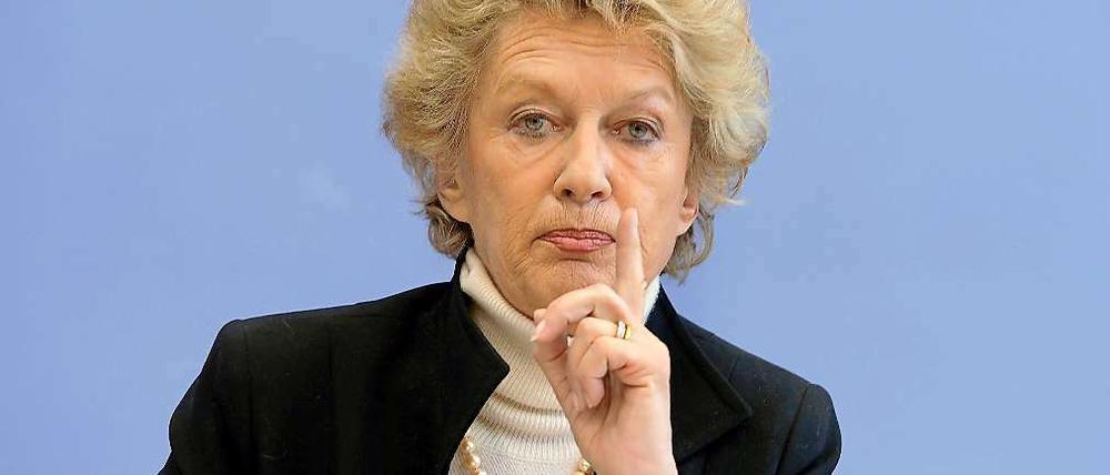 Petra Roth ist seit 1995 Oberbürgermeisterin von Frankfurt.