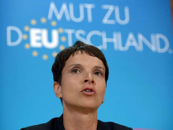 Frauke Petry war Spitzenkandidatin der AfD bei der Wahl in Sachsen