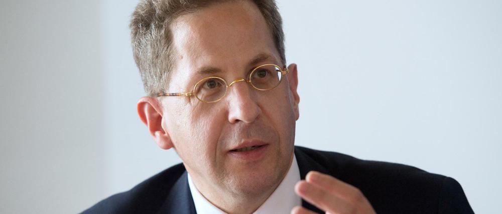 Der Präsident des Bundesamts für Verfassungsschutz, Hans-Georg Maaßen, steht in der Landesverratsaffäre in der Kritik.