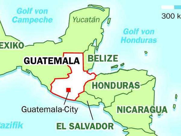 Guatemala ist eines der ärmsten und gewalttätigsten Länder der Region.