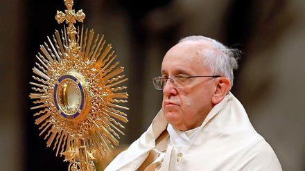 Hält nichts von zu viel Prunk: Papst Franziskus.