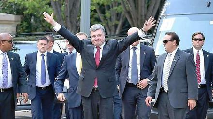 Der ukrainische Präsident Petro Poroschenko will die Ukraine zum Mitglied der EU machen.