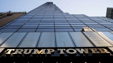 Der Trump Tower in der 5th Avenue, New York. 