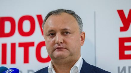 Igor Dodon, neuer Präsident von Moldau. 