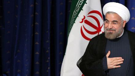 Die iranische Regierung um Präsident Hassan Rohani wirft den USA Einmischung in interne Angelegenheiten vor. 