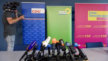 CDU, Grüne und FDP wollen in Zukunft Schleswig-Holstein regieren.