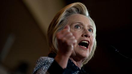 Die wahrscheinliche Präsidentschaftskandidatin der US-Demokraten, Hillary Clinton