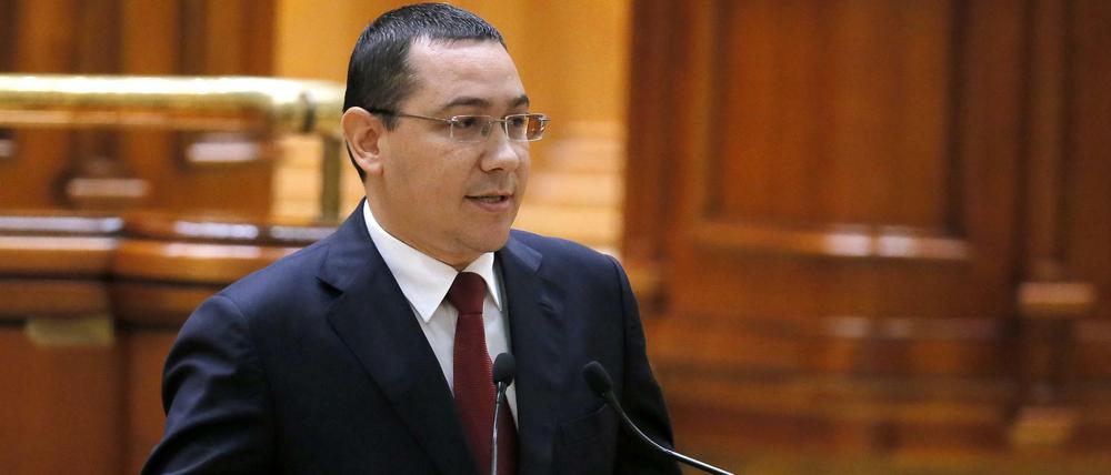 Victor Ponta hatte bisher alle Vorwürfe gegen sich zurückgewiesen. 