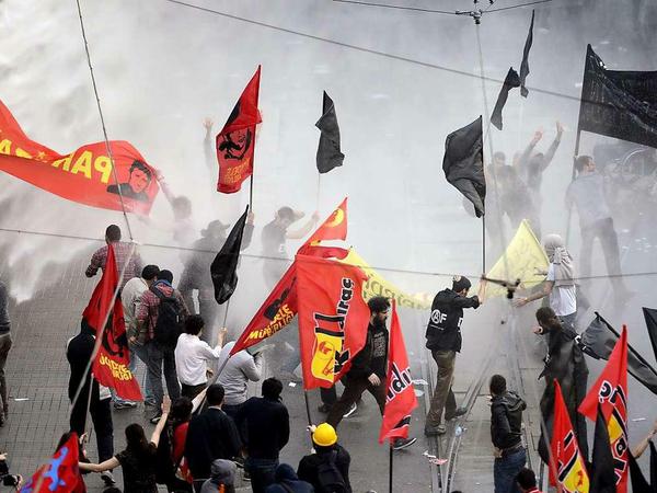 Proteste in Istanbul nach Grubenunglück
