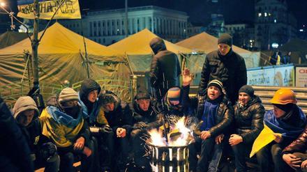 Protest in Kiew