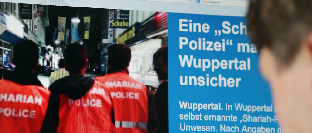 Wuppertal war "unsicher", hieß es damals in den Medien - wohl etwas übertrieben.