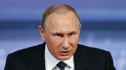 Der russsische Präsident Wladimir Putin. 