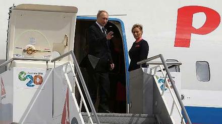 Und Tschüss! Wladimir Putin verlässt den G-20-Gipfel vorzeitig. 