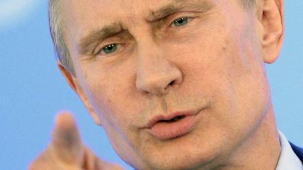 Mächtigster Mann der Welt? Russlands Präsident Wladimir Putin.