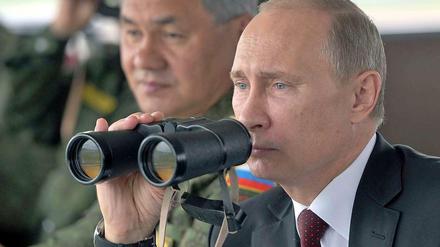 Russlands Präsident Wladimir Putin erhöht den Druck auf die Ukraine.