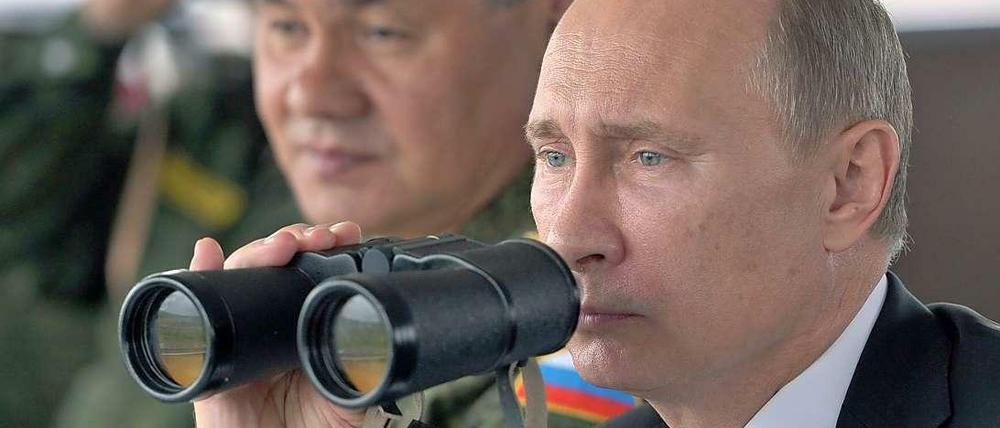 Russlands Präsident Wladimir Putin erhöht den Druck auf die Ukraine.