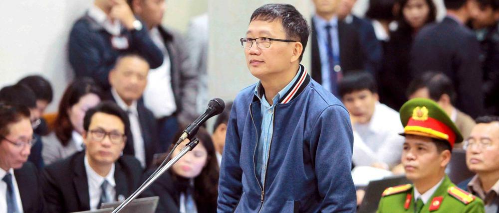 Trinh Xuan Thanh vor Gericht in Hanoi 