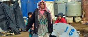 Das Geld fließt für Flüchtlinge wie hier im Libanon fließt an das UN-Flüchtlingshilfswerk und das Welternährungsprogramm.