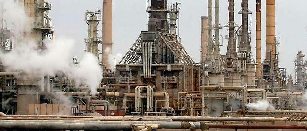 Das wirtschaftliche Herz des Irak: die Ölraffinerie in Baidschi. 