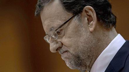 Unter Druck: Spaniens Ministerpräsident Mariano Rajoy.