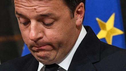 Italiens Premierminister Matteo Renzi ist zurückgetreten. 