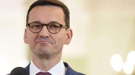 Tritt gleich entschlossen auf: der weithin unbekannte neue Regierungschef in Warschau, Mateusz Morawiecki.